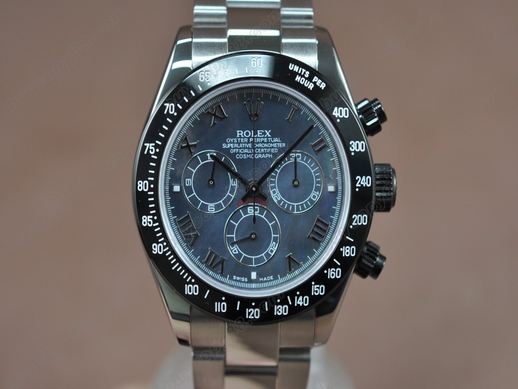 勞力士【男性用】Daytona SS/PVD Pearl blue Asia7750自動機芯搭載5