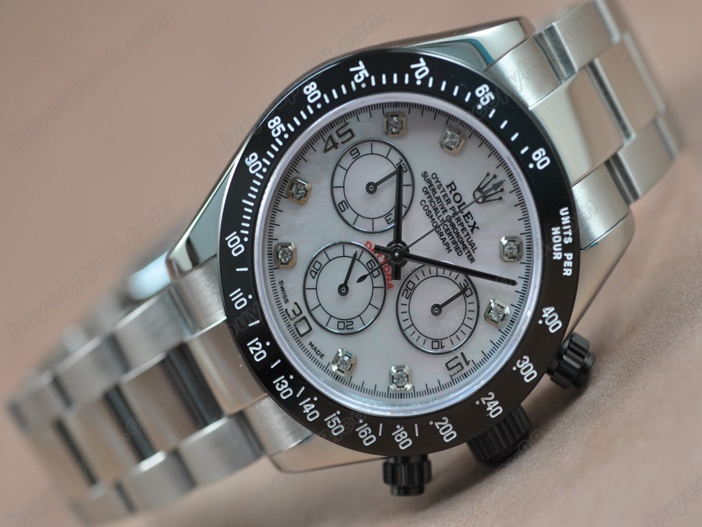 勞力士【男性用】Daytona SS/PVD Pearl blue Asia7750自動機芯搭載4