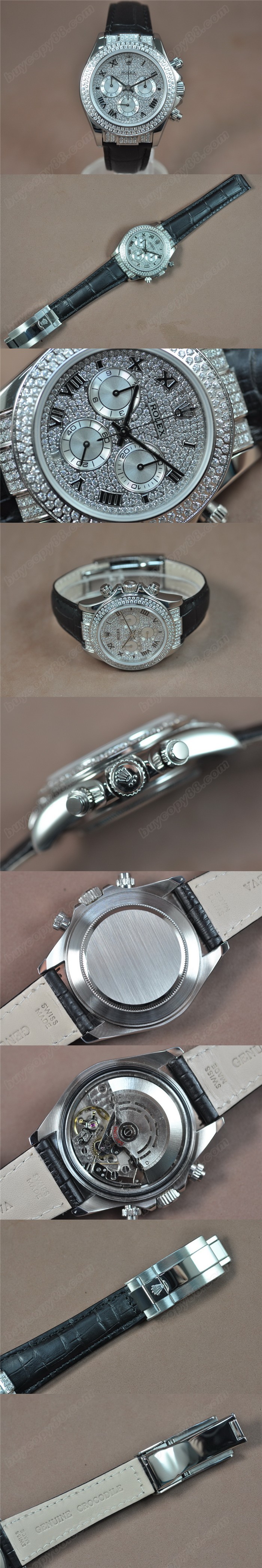 勞力士ROLEX Daytona SS/LE A-7750 時間測定功能搭載 自動機芯搭載0