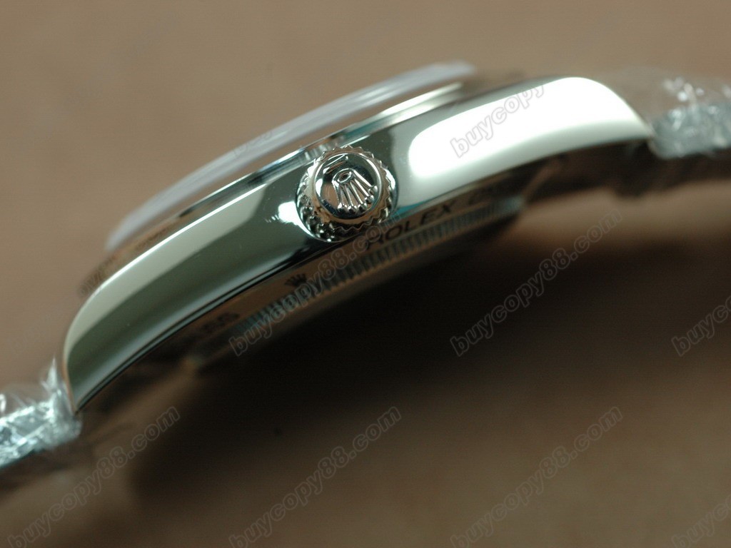 勞力士【男性用】 Milguass SS/SS Black Dial (Green Sapphire) Asian 2836-2 自動機芯搭載7