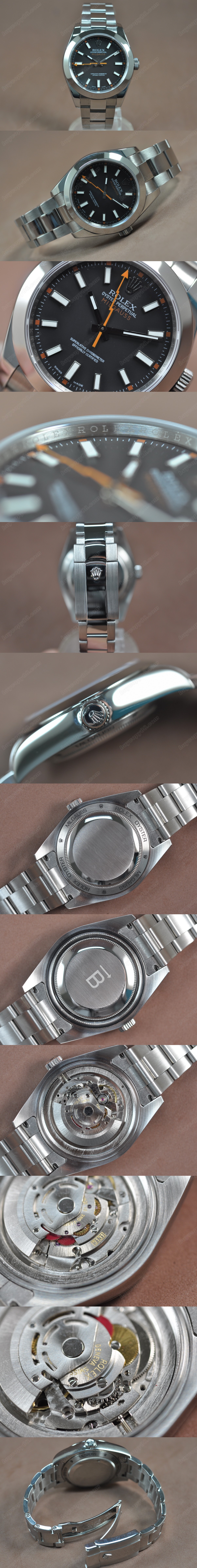 勞力士Rolex Milguass SS/SS  A-3131 自動機芯搭載0