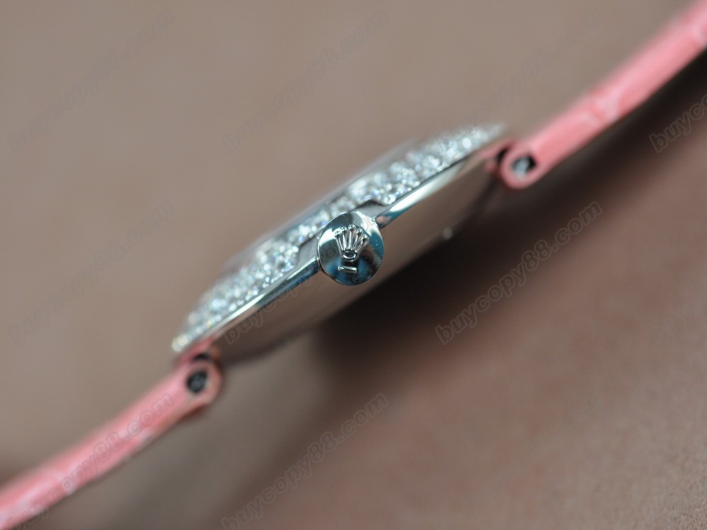 勞力士【女性用】Ladies Dia SS/LE/White Swiss 石英機芯搭載5