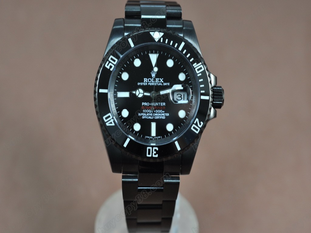 勞力士【男性用】 Pro Hunter Ceramic Bel Black Dial A2836-2 自動機芯搭載6