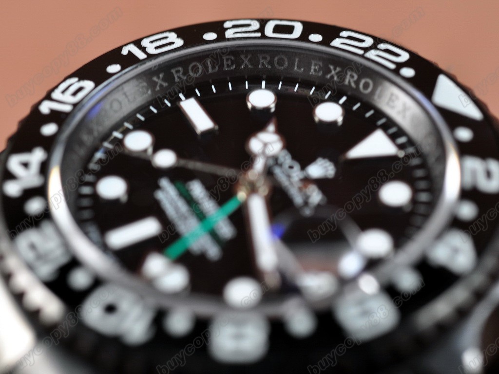 勞力士【男性用】Pro Hunter GMT Master II PVD Black Ceramic Bez A-2836-2 自動機芯搭載1