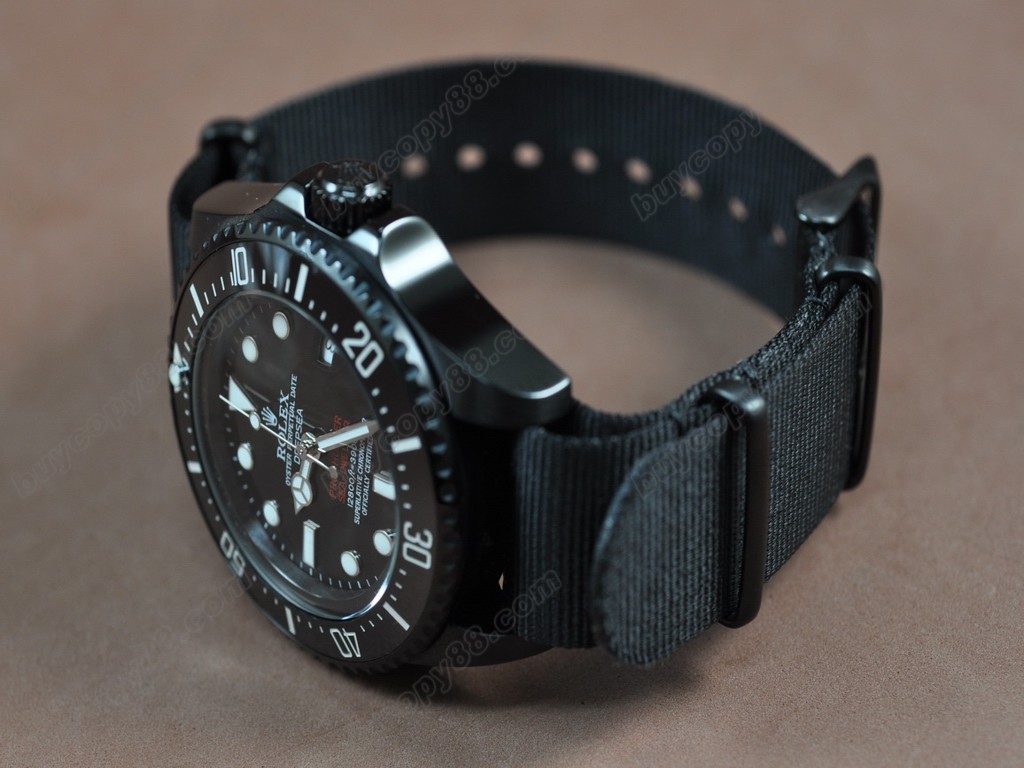 勞力士【男性用】 Pro Hunter Deep Sea PVD Black Asian 2813 自動機芯搭載4