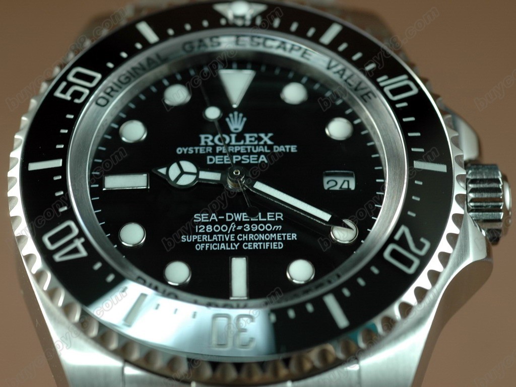 勞力士【男性用】 Deep Sea Dweller SS Black Dial Asian 2836-2 自動機芯搭載10