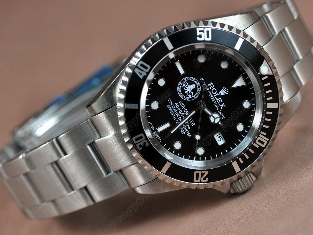 勞力士【男性用】Sea Dweller SS Black Dial Asian 2836-2 自動機芯搭載6