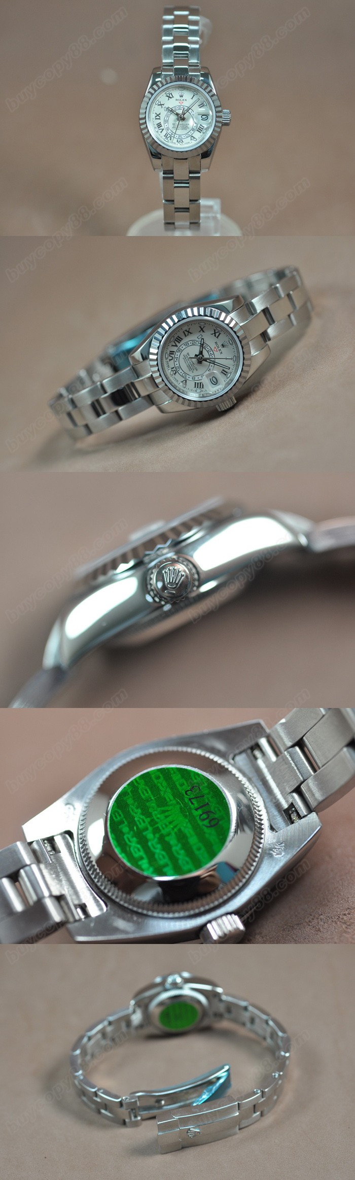 勞力士Rolex Sky Dweller 26mm SS/SS White Roman Markers A-2813 自動機芯搭載0