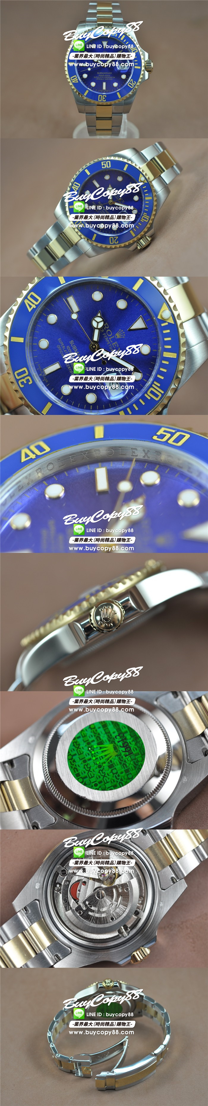 勞力士ROLEX Submariner Asian 2813 Auto0