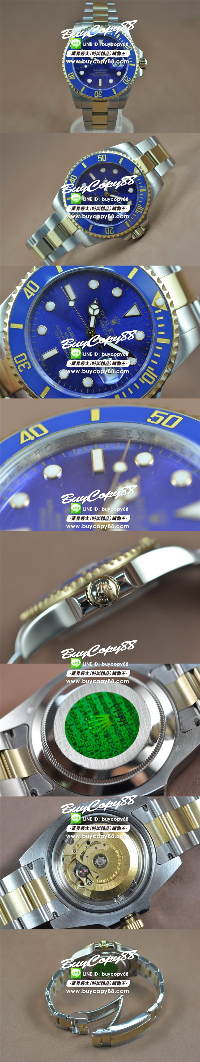 勞力士ROLEX Submariner A-2836-2 Auto0