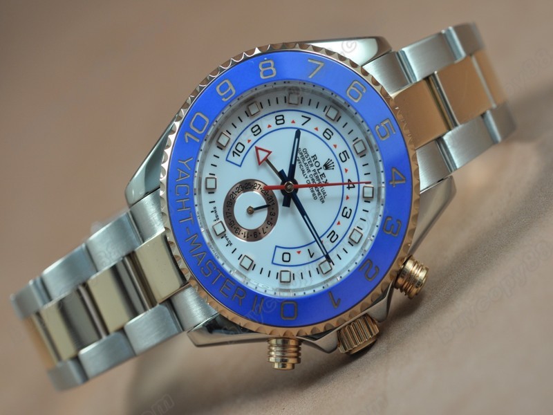 勞力士【男性用】 Yatchmaster II 42mm TT White dial Asia 2813 自動機芯搭載4