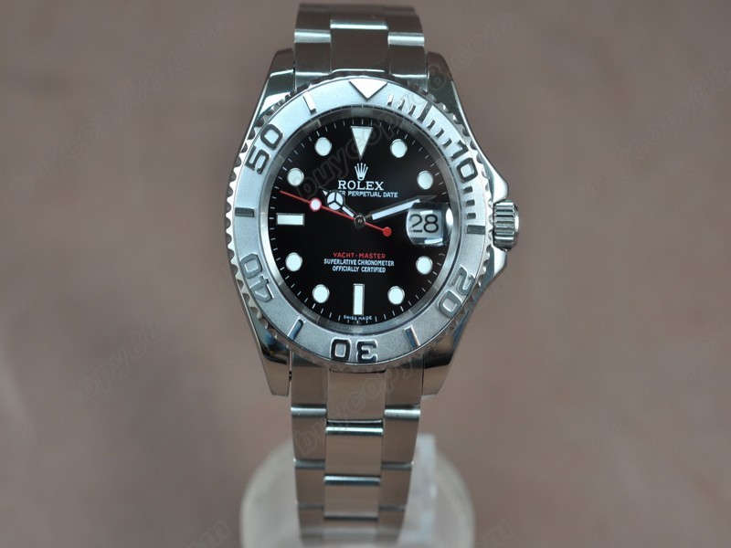 勞力士【男性用】 Yacht Master 41mm SS Black Asian 2836-2 自動機芯搭載6