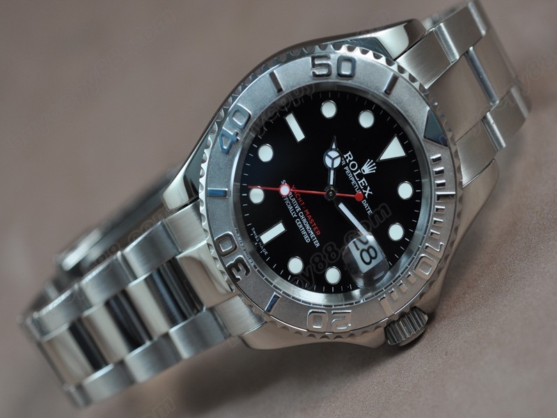 勞力士【男性用】 Yacht Master 41mm SS Black Asian 2836-2 自動機芯搭載4