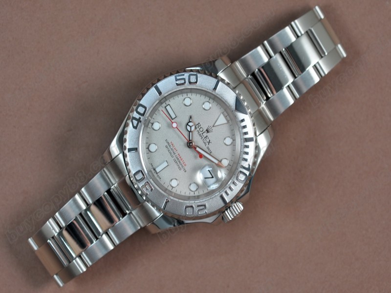 勞力士【男性用】Yacht Master SS Grey Asia Eta 2836-2 自動機芯搭載5