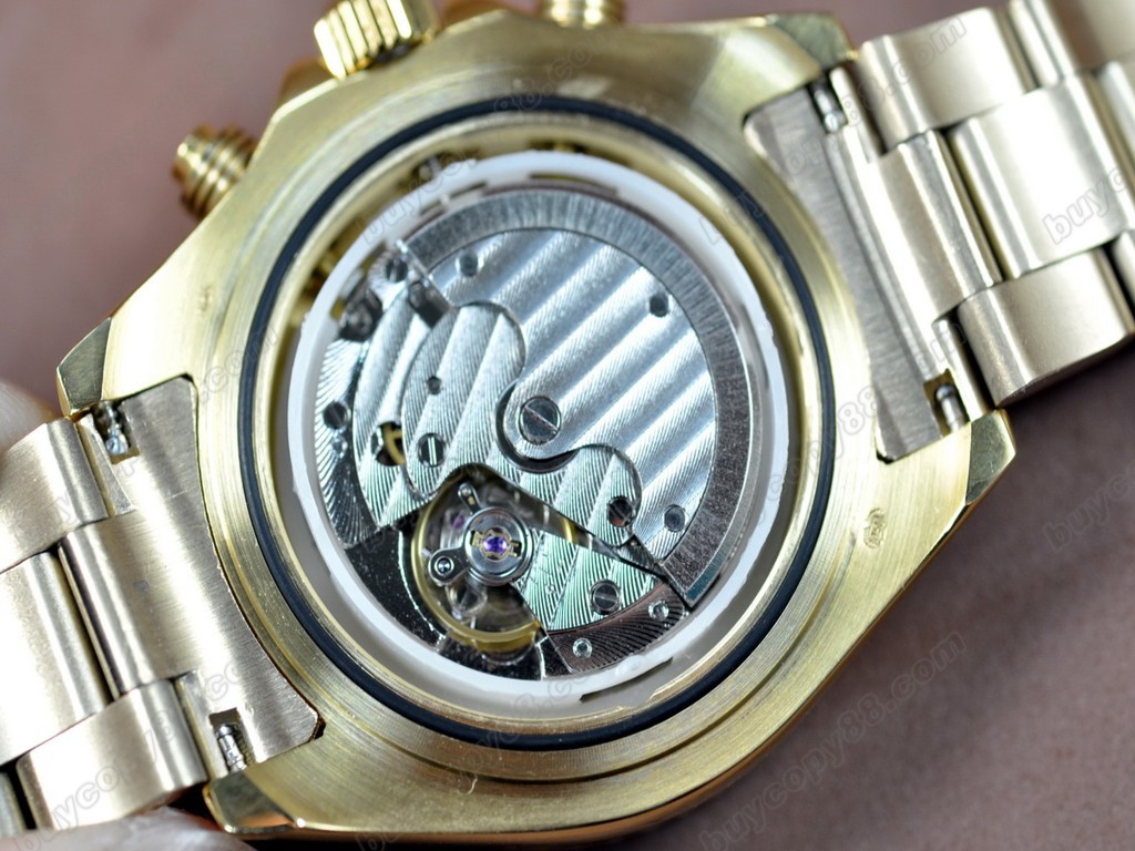 勞力士【男性用】Yatchmaster II 42mm Full gold White dial Asia 2813 自動機芯搭載5