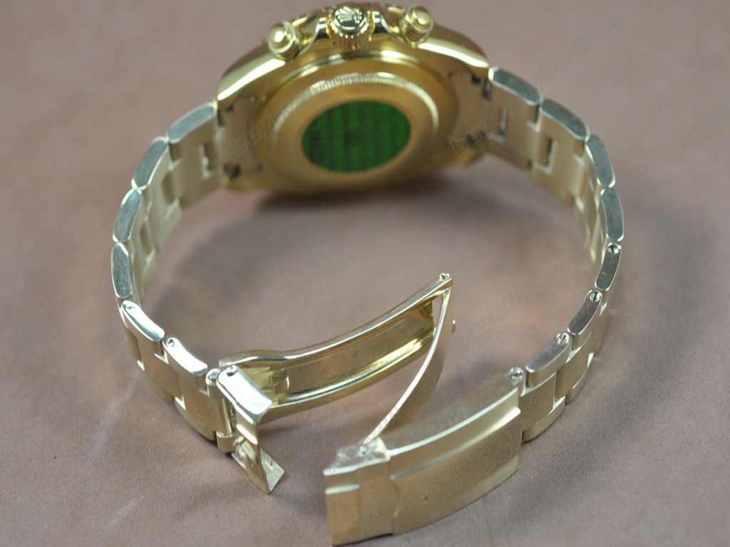 勞力士【男性用】Yatchmaster II 42mm Full gold White dial Asia 2813 自動機芯搭載7