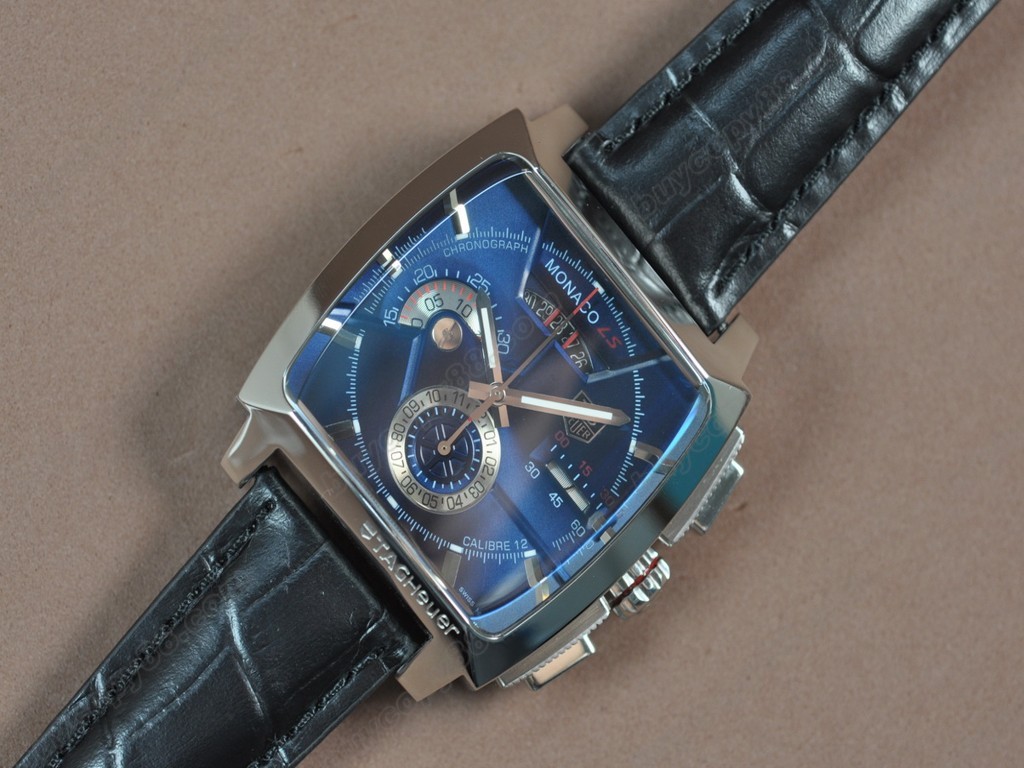 豪雅【男性用】 Monaco SL Chrono SS/LE Blue dial A-7750 自動機芯搭載6