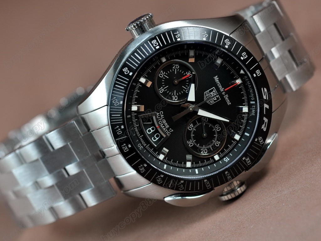 豪雅【男性用】2007 SLR Chronograph SS/SS Asia 7750自動機芯搭載　5