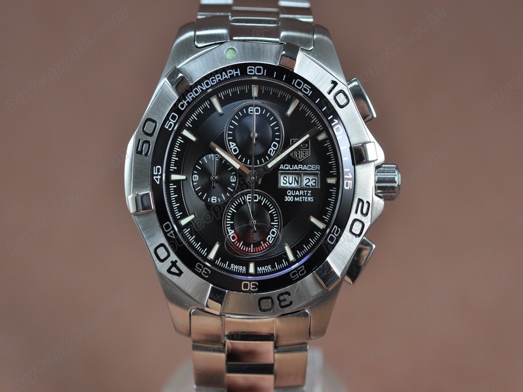 豪雅【男性用】2007 SLR Chrono SS/SS White Asia 7750自動機芯搭載5