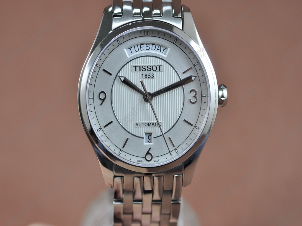 Tissot/天梭【男性用】 T-Classic SS/SS Asia 2824-2自動機芯搭載1