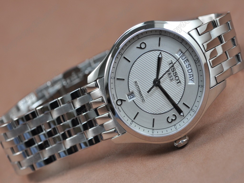 Tissot/天梭【男性用】 T-Classic SS/SS Asia 2824-2自動機芯搭載2