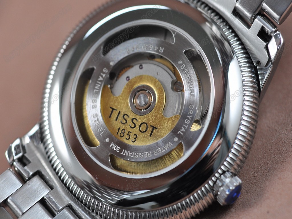 Tissot/天梭【男性用】SS/SS White Asia 2824-2 自動機芯搭載4