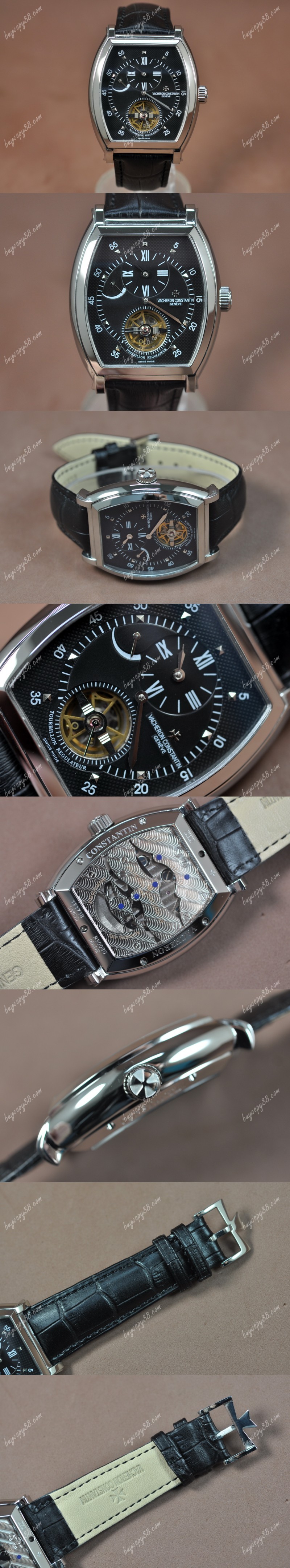  江詩丹頓Vacheron Constantin Malte SS/LE Black Dial Asian自動機芯搭載0