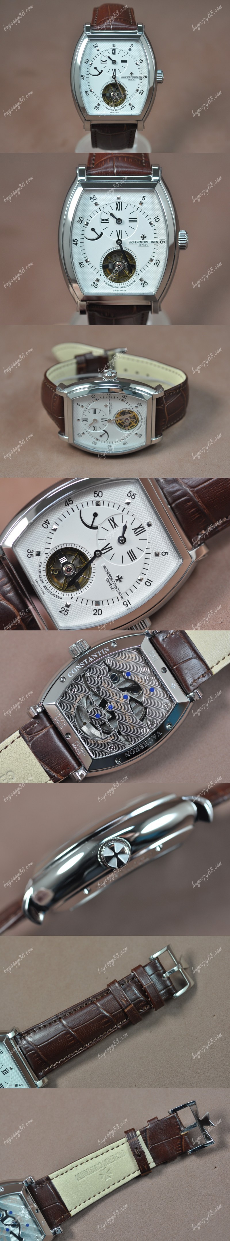  江詩丹頓Vacheron Constantin Malte SS/LE White Dial Asian自動機芯搭載0