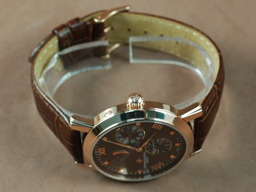 江詩丹頓　【男性用】 RG Case Brown Dial 自動機芯搭載1