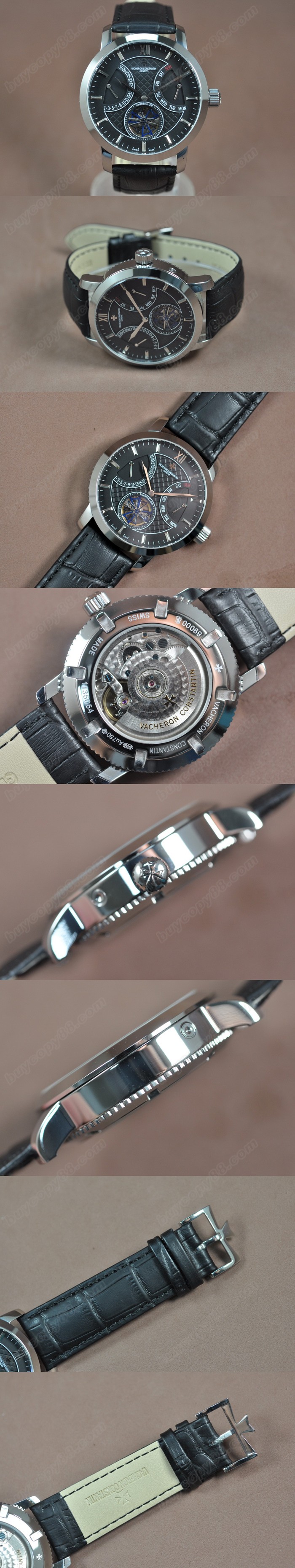 江詩丹頓Vacheron Constantin Patrimony Tourbillon SS/LE White Asian 自動機芯搭載0