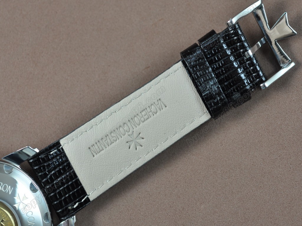 江詩丹頓　【男性用】 Patrimony SS/LE White Swiss eta 2824-2 自動機芯搭載7