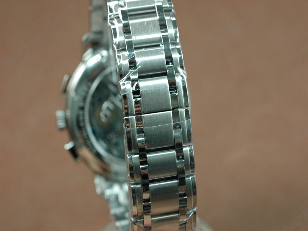 真利時【男性用】El Primero Open Chrono SS/SS White Venus 75 H/W 自動機芯搭載4