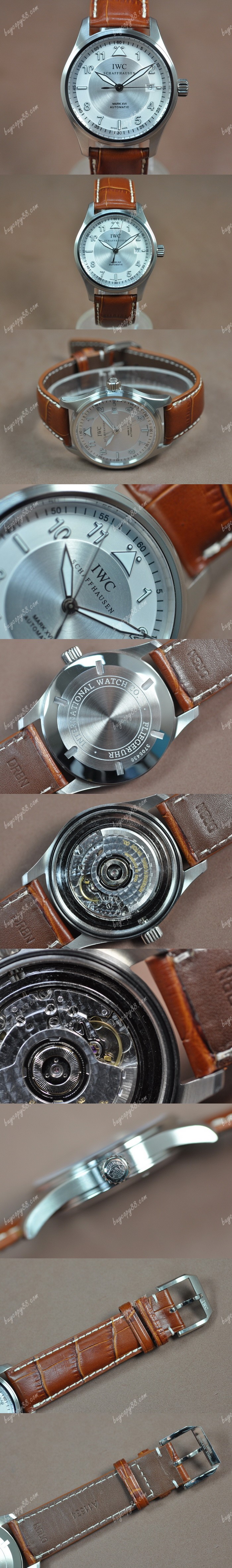 Iwc Mark XVI SS/LE White dial Asia 2892A2自動機芯搭載0