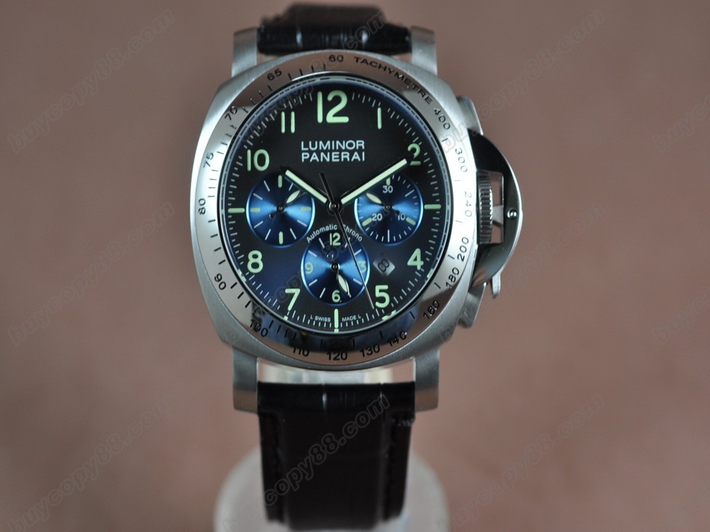 沛納海【男性用】 Daylight SS/LE Black Dial Asian 自動機芯搭載5