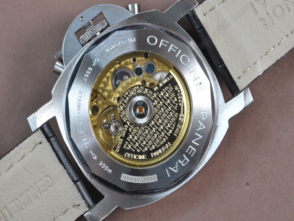 沛納海【男性用】 Daylight SS/LE Black Dial Asian 自動機芯搭載7