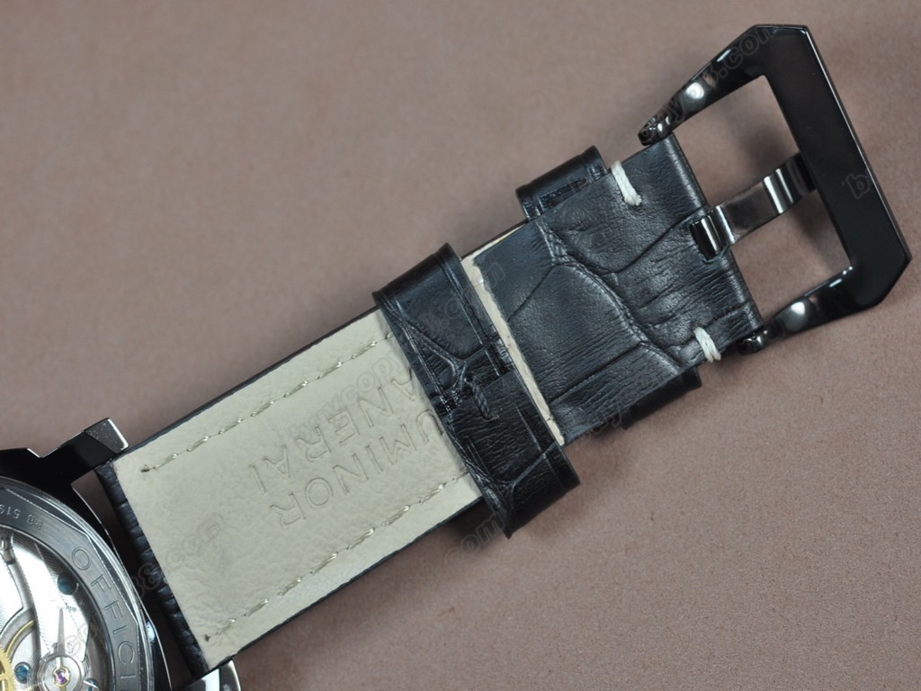 沛納海【男性用】Luminor Marina 44mm SS/LE Black dial A-6497 手上鏈搭載7