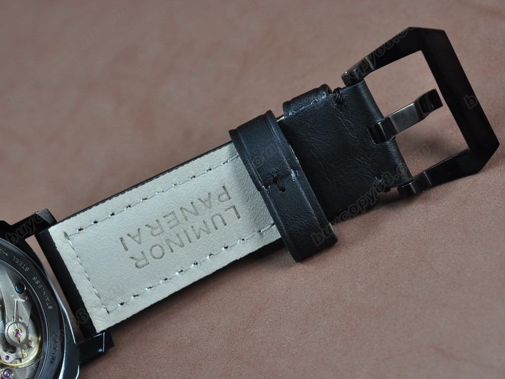 沛納海【男性用】Luminor Marina 44mm SS/LE Black dial A-6497 手上鏈搭載6
