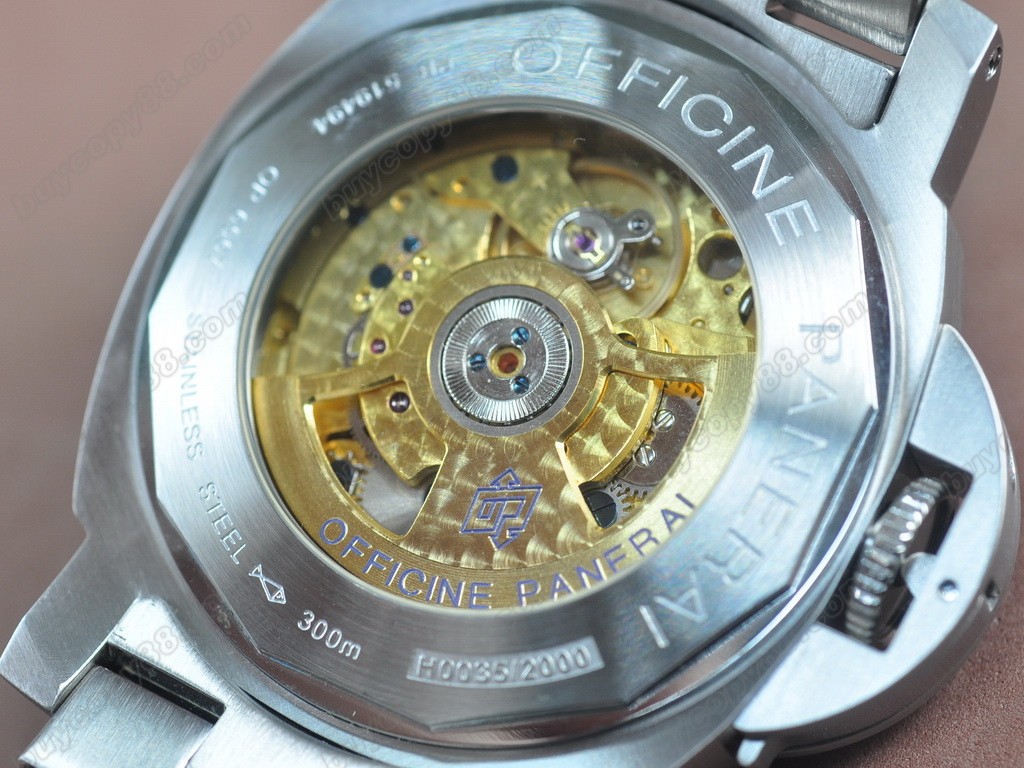 沛納海【男性用】 Luminor GMT SS/LE Black 44mm Asian自動機芯搭載4