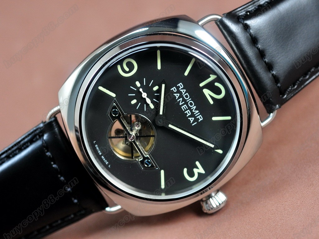 沛納海【男性用】Radiomir 44mm SS/LE Black Dial Asian 自動機芯搭載0