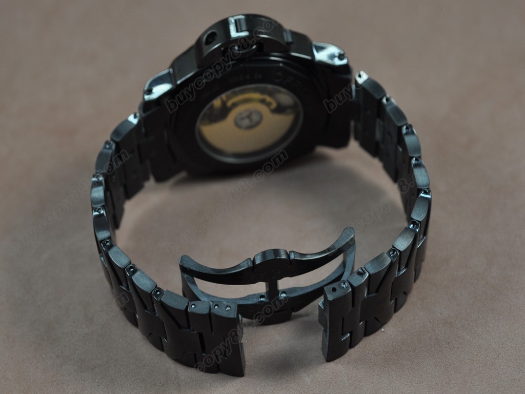 沛納海【男性用】 Luminor Marina 44mm Full PVD Black dial 自動機芯搭載2