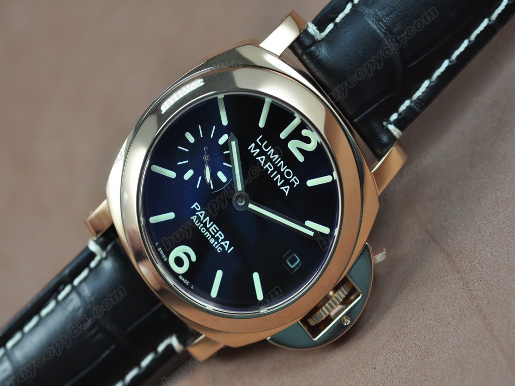 沛納海【男性用】 Luminor Marina 44mm SS/SS Black dial Asian自動機芯搭載3