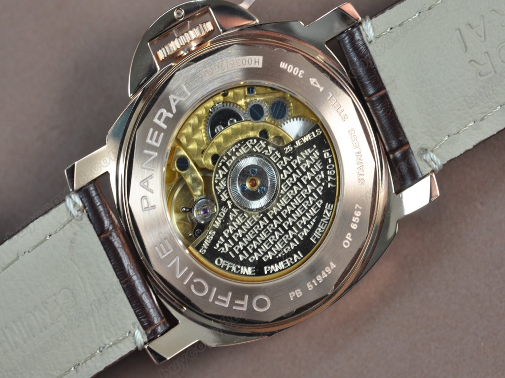 沛納海【男性用】Luminor Marina 44mm SS/SS Black dial Asian 自動機芯搭載4