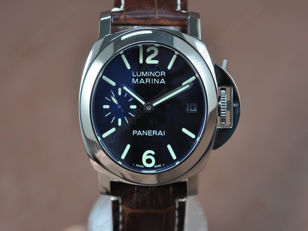 沛納海【男性用】Luminor Marina 44mm SS/SS Black dial Asian 自動機芯搭載6
