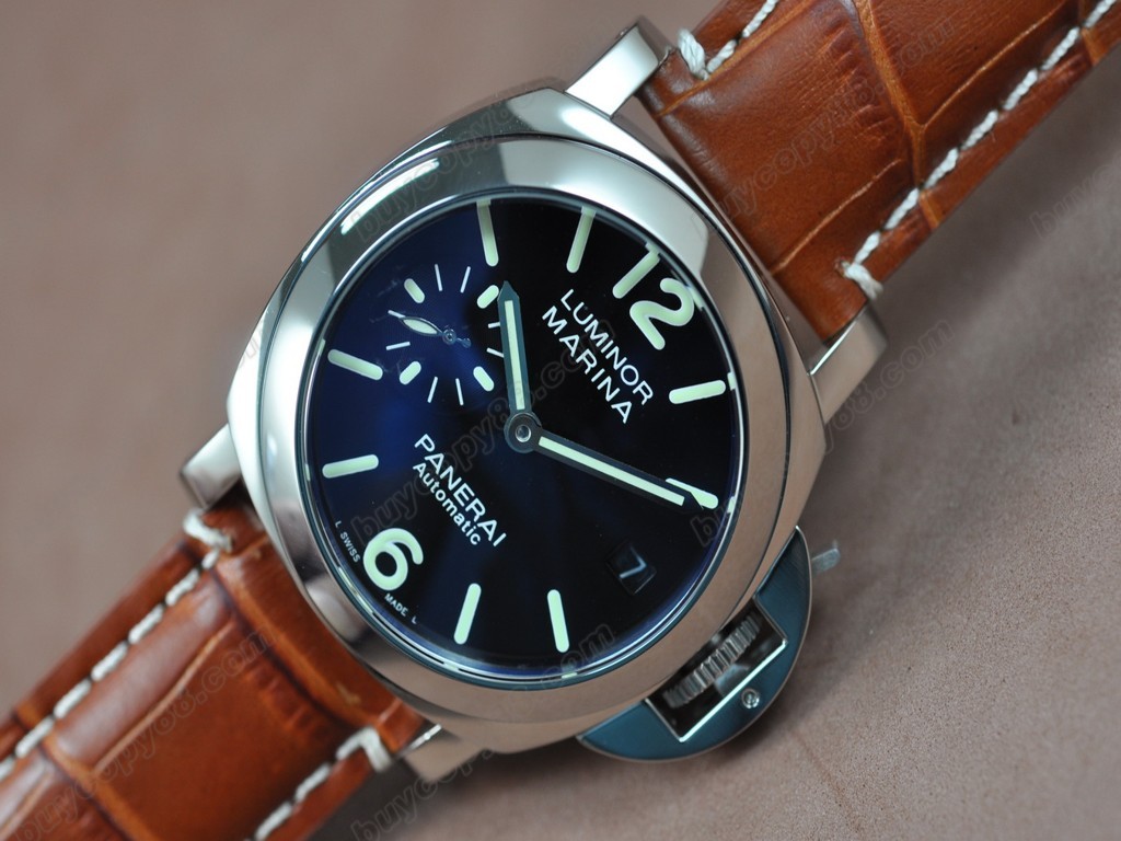 沛納海【男性用】 Luminor Marina 44mm SS/SS Black dial Asian自動機芯搭載4