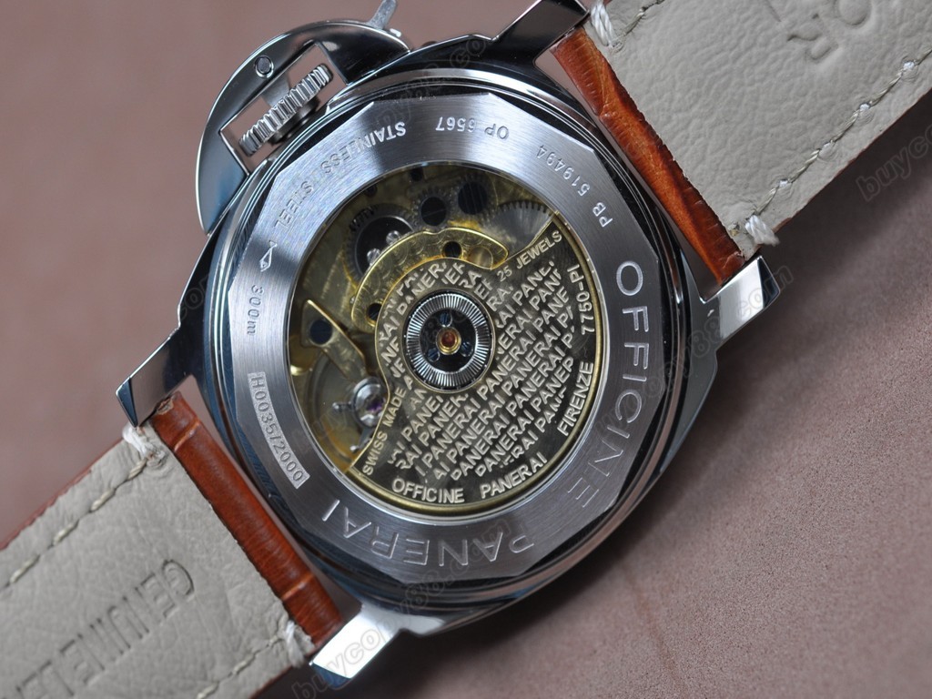 沛納海【男性用】 Luminor Marina 44mm SS/SS Black dial Asian自動機芯搭載3