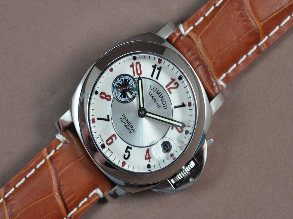 沛納海【男性用】 Luminor Marina 44mm SS/SS Black dial Asian自動機芯搭載6