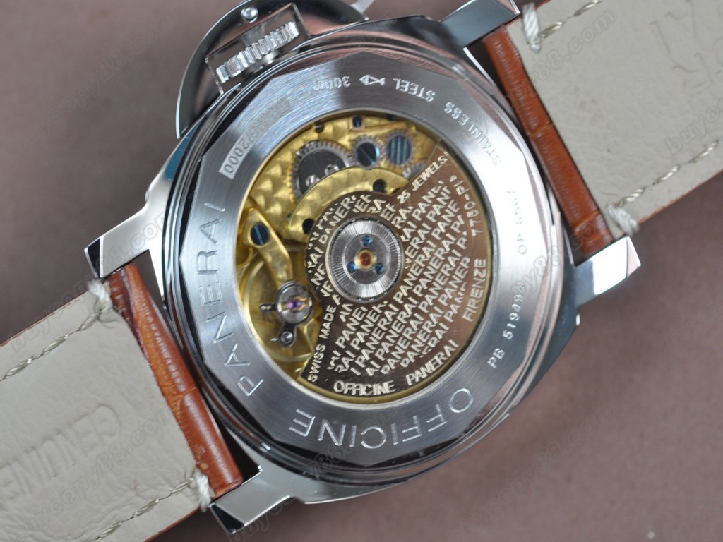 沛納海【男性用】 Luminor Marina 44mm SS/SS Black dial Asian自動機芯搭載4