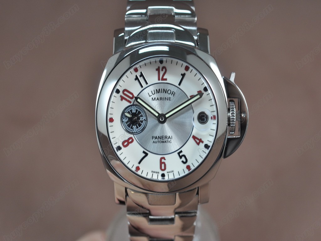 沛納海【男性用】Luminor Marina 44mm SS/SS Black dial Asian 自動機芯搭載6