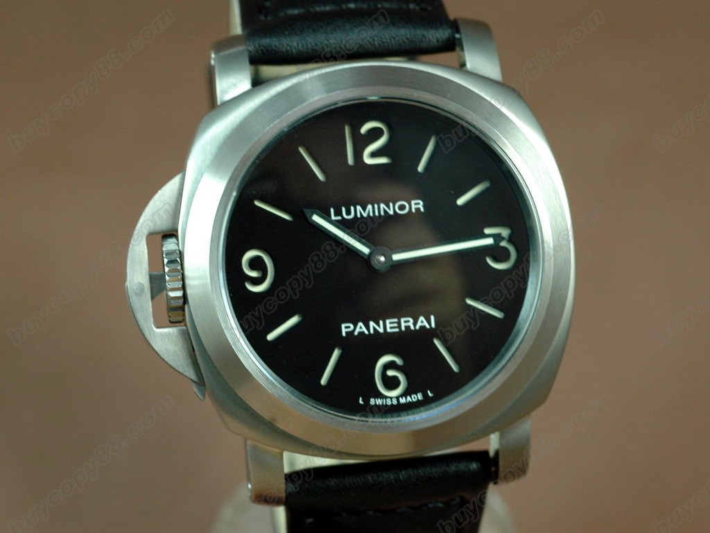 沛納海【男性用】 Luminor Marina 44mm Ti Black Dial 手上鏈搭載3