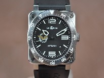 Bell&Ross【男性用】BR03SSFrenchAirForceBlackDialAsiaEta2824-2自動機芯搭載